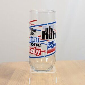 ⛔SOLD!⛔ 1980s Diet Pepsi promo drinking glass